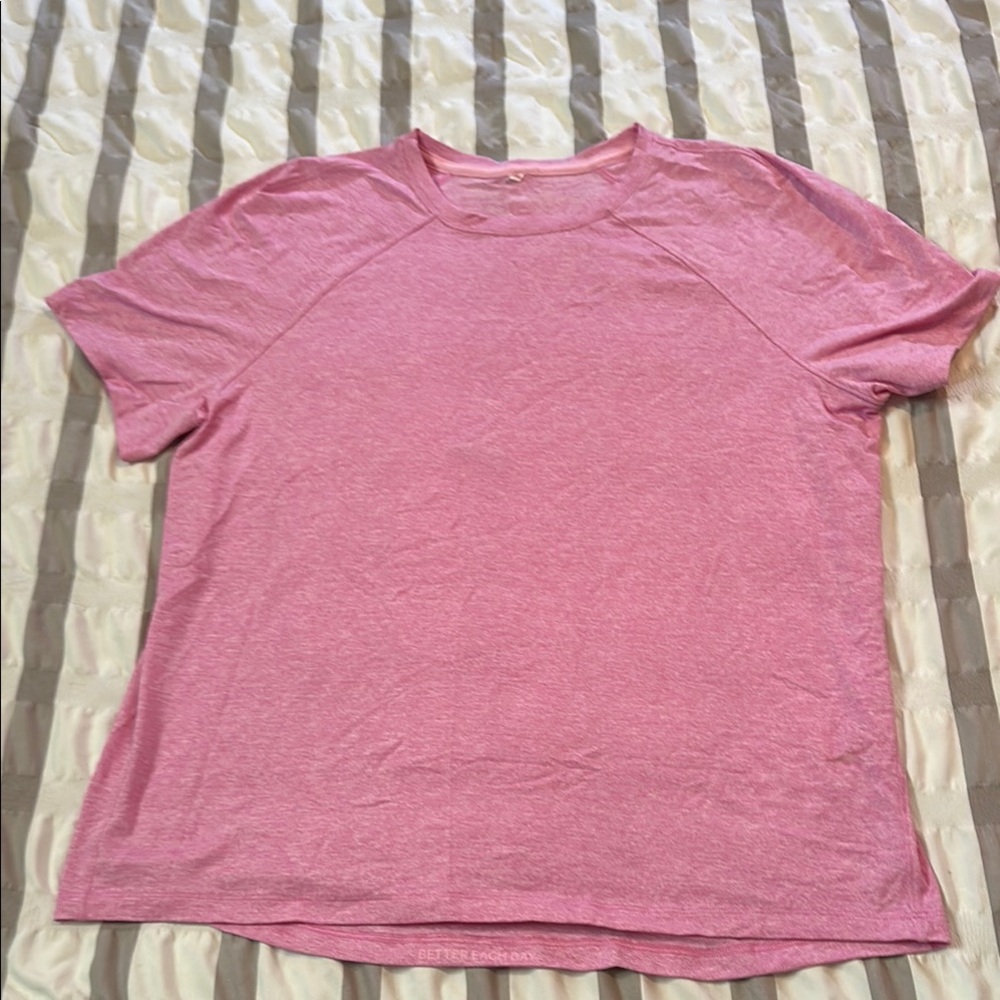 lululemon athletica Pink Short Sleeve Tee